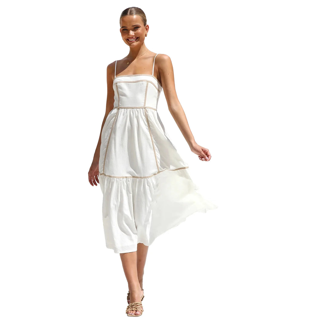 BohoLuxe Suspender Maxi Dress