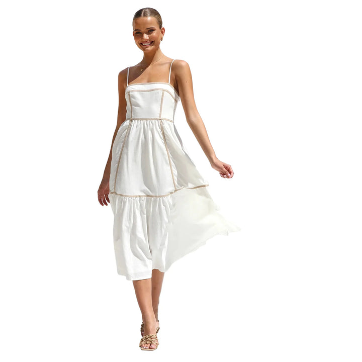 BohoLuxe Suspender Maxi Dress