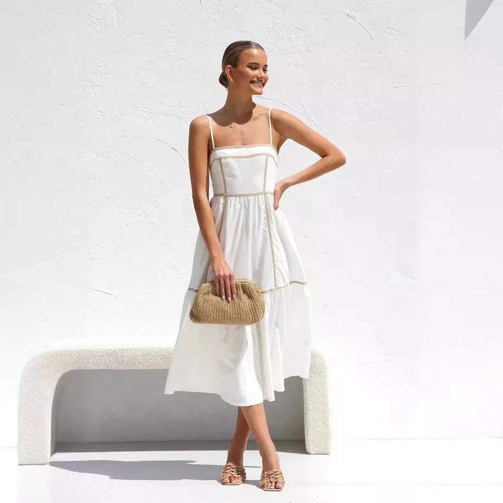 BohoLuxe Suspender Maxi Dress