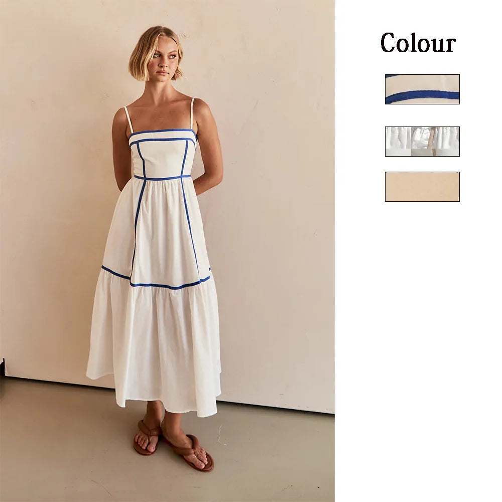 BohoLuxe Suspender Maxi Dress