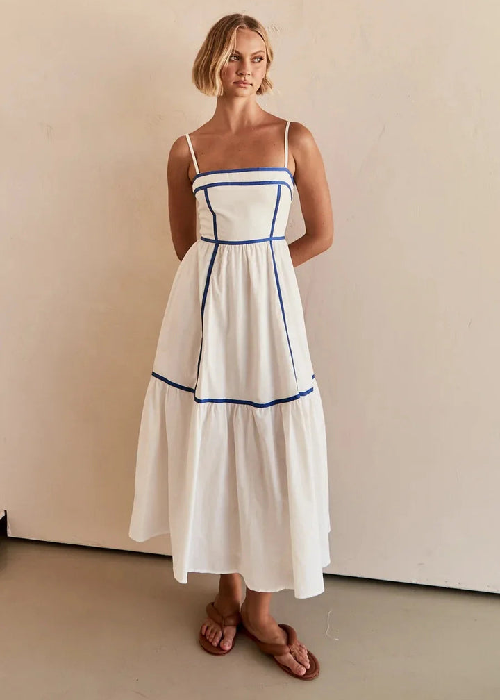 BohoLuxe Suspender Maxi Dress
