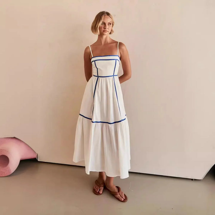 BohoLuxe Suspender Maxi Dress