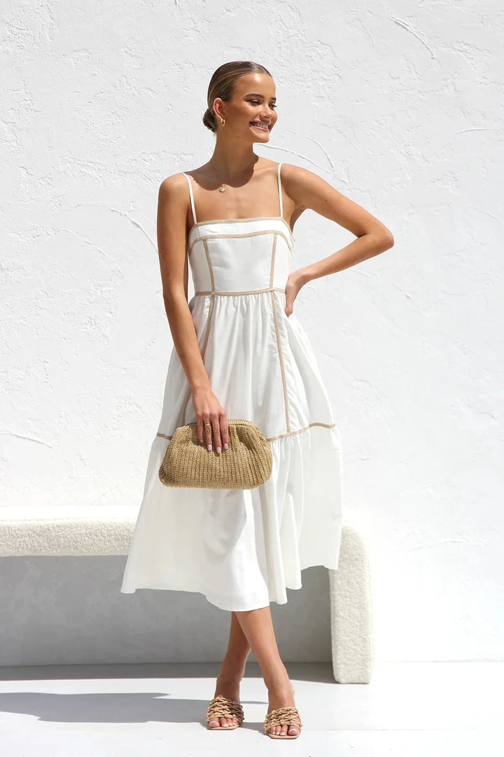BohoLuxe Suspender Maxi Dress