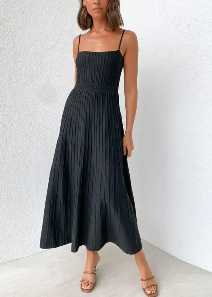 Sunlit Grace Knit Dress