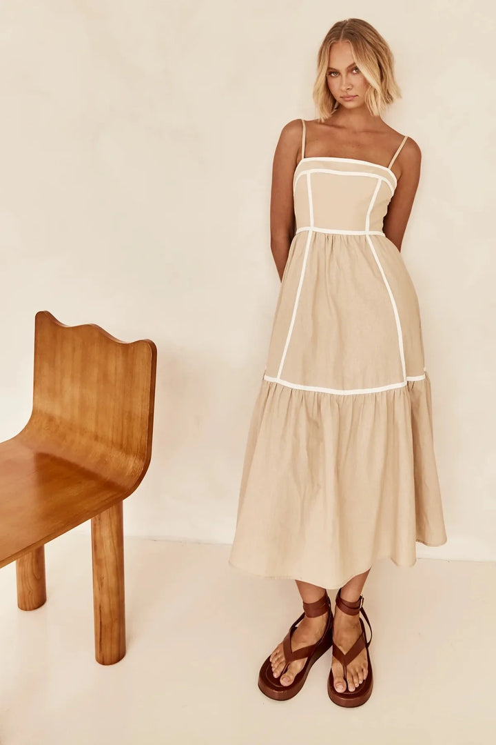BohoLuxe Suspender Maxi Dress
